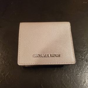 Michael Kors MK Gray Small Wallet